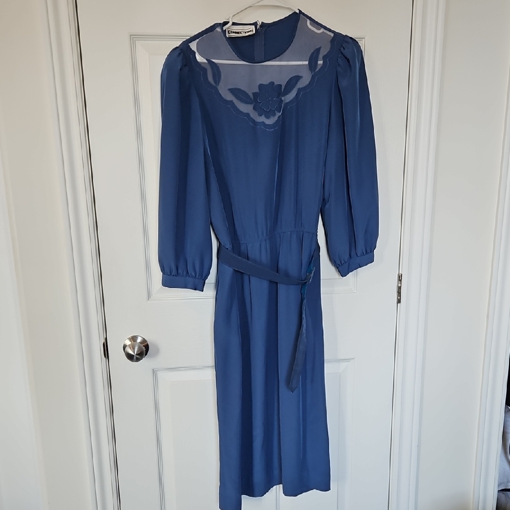 Vintage Powder Blue Dress